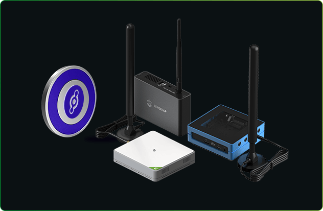 SenseCAP & Helium connected hardware