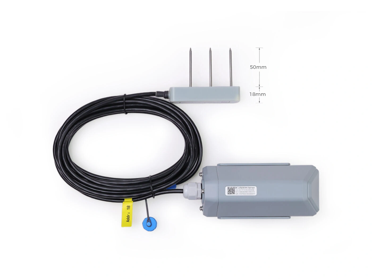 SenseCAP S2108 Soil Moisture, Temperature and Pore EC Sensor