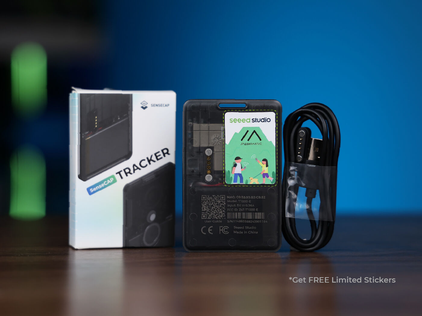 SenseCAP Card Tracker T1000-E for Meshtastic connected hardware additional product view