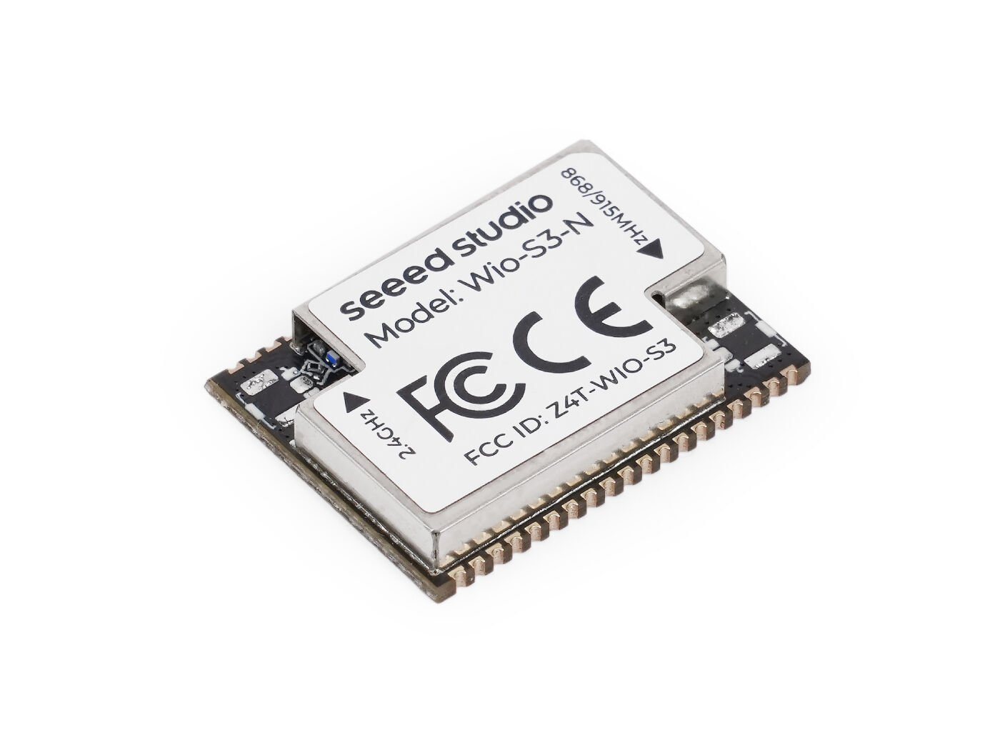 Wio-S3-N Wireless Module without IPEX, ESP32-S3R8, Dual-core Xtensa® LX7 and SX1262 embedded, LoRaWAN, Wi-Fi & BLE, supports EU868 & US915