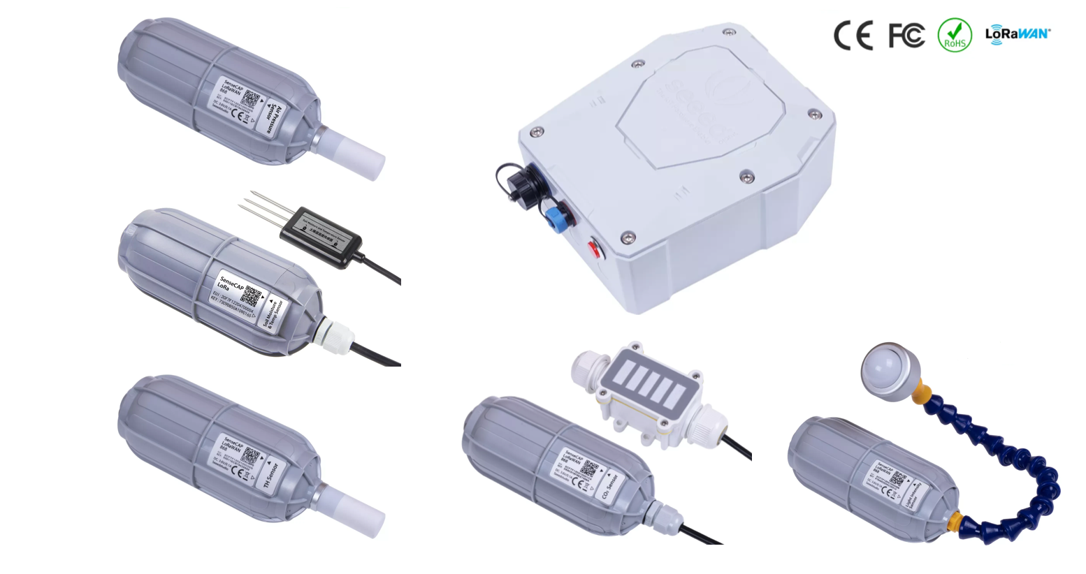 Wireless Smart Agriculture Kit – Greenhouses - EU868