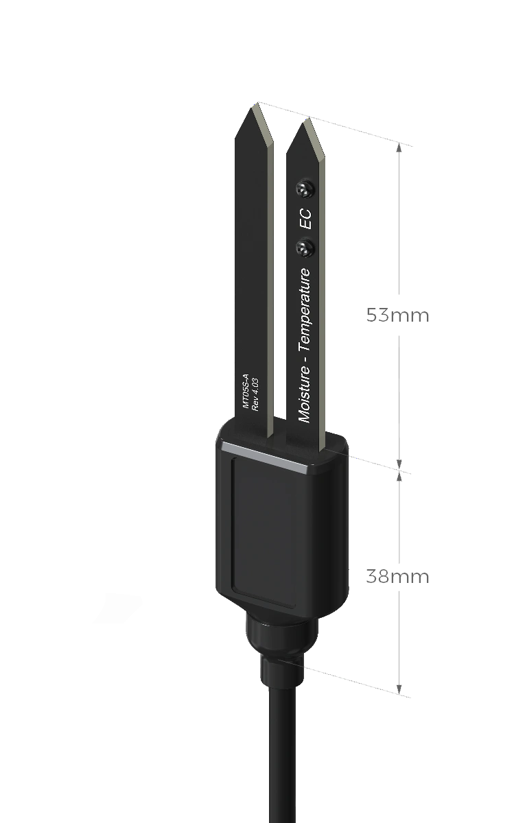 SenseCAP S2105 - LoRaWAN® Soil Moisture, Temperature and EC Sensor