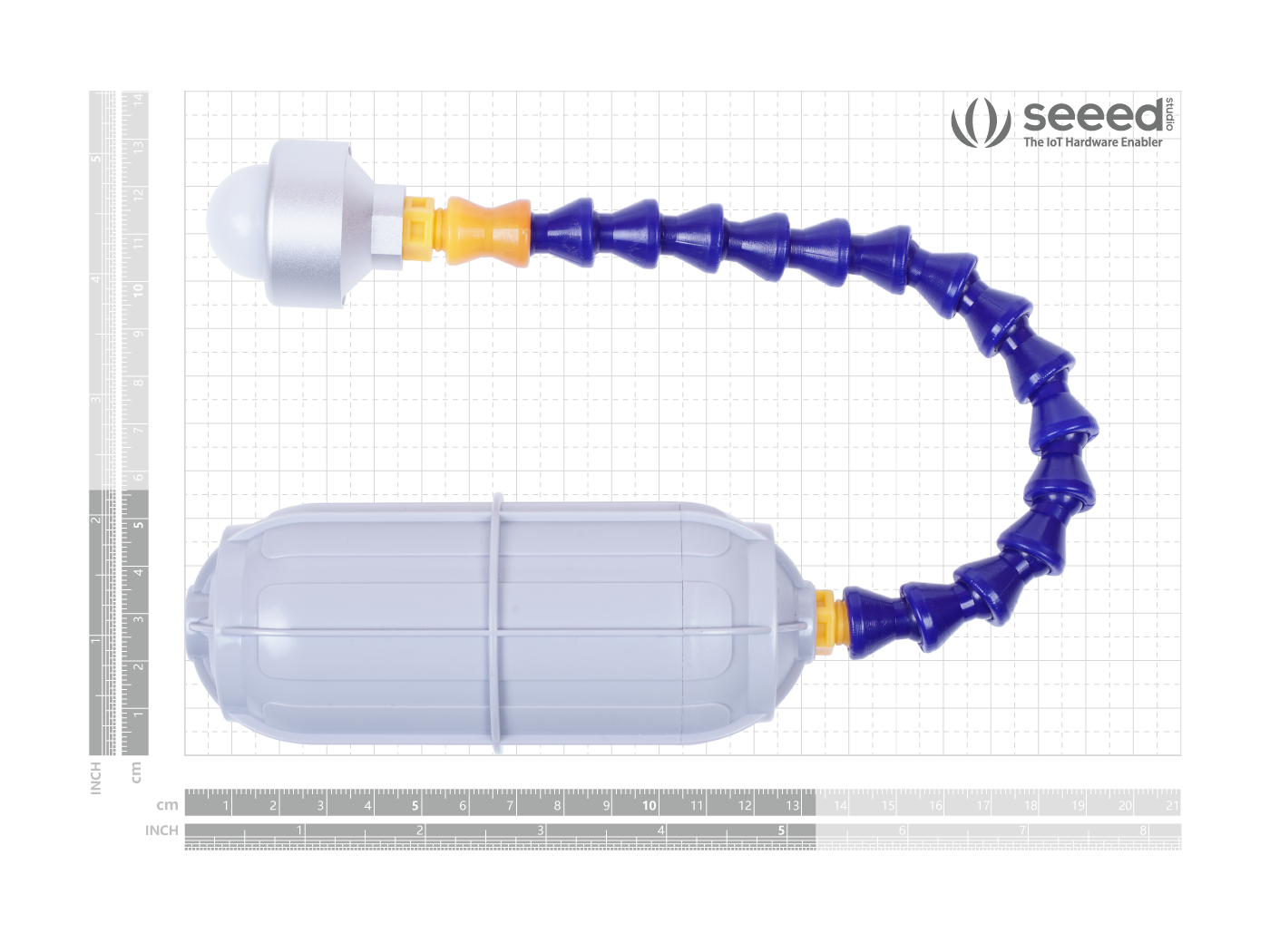 SenseCAP Wireless Light Intensity Sensor – LoRaWAN US915MHz connected hardware primary product view