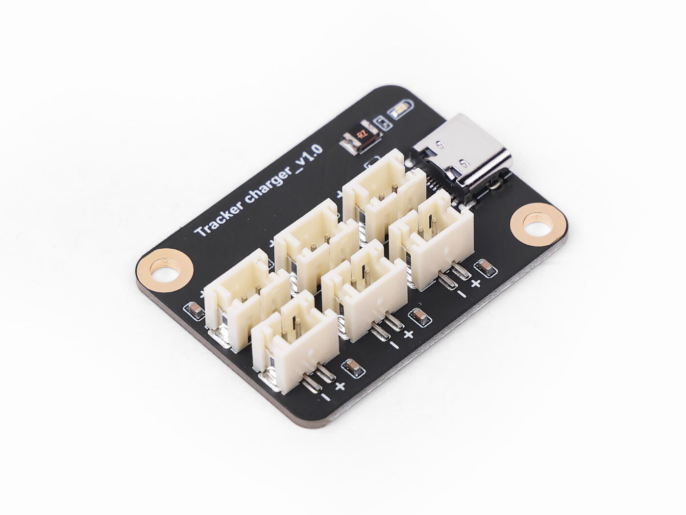 Card Tracker T1000-E Charger Accessory -- PCBA with 6 magnetic cables