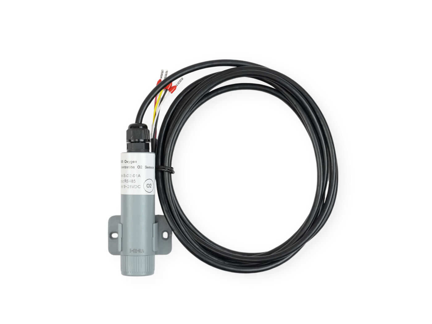 RS485 Oxygen Concentration O₂ Sensor: Modbus RTU, Indoor Oxygen Concentration Detection, Oxygen Partial Pressure, Temperature and Barometric Pressure Monitoring connected hardware primary product view