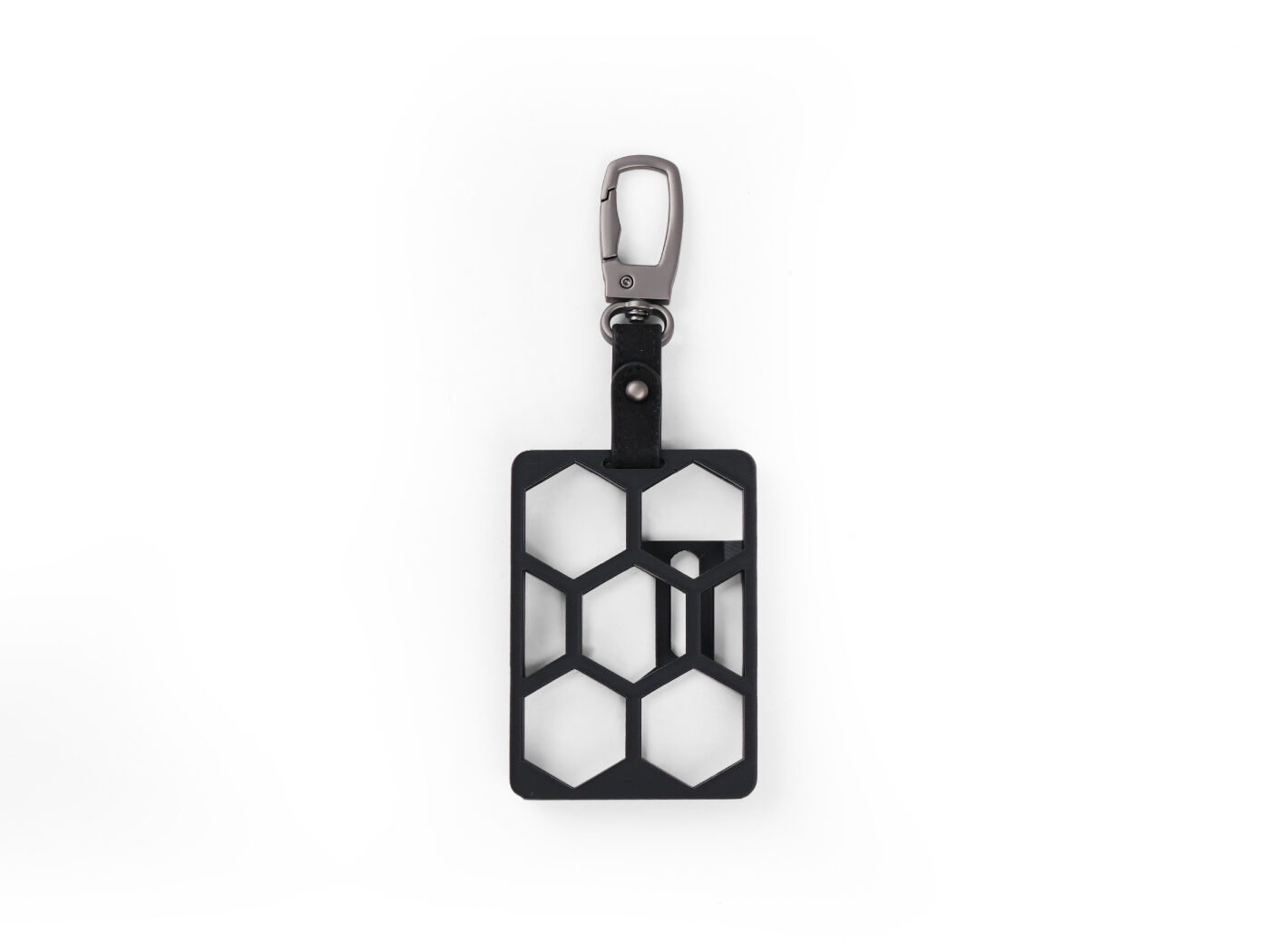 SenseCAP T1000-E Protective Meshtastic Case with Leather Keychain connected hardware additional product view