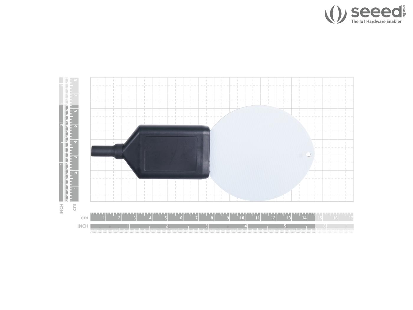 Industrial Leaf Wetness and Temperature Sensor (S-YM-01B), MODBUS RTU RS485, with Waterproof Aviation Connector connected hardware additional product view