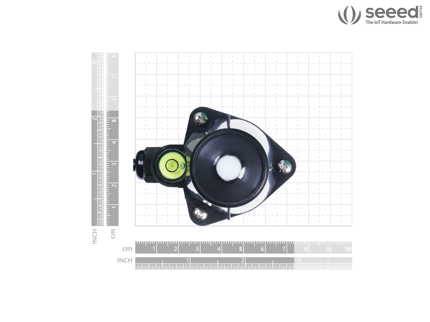 Industrial Light Intensity Sensor, MODBUS-RTU RS485 &0-2V (S-Light-01) connected hardware additional product view