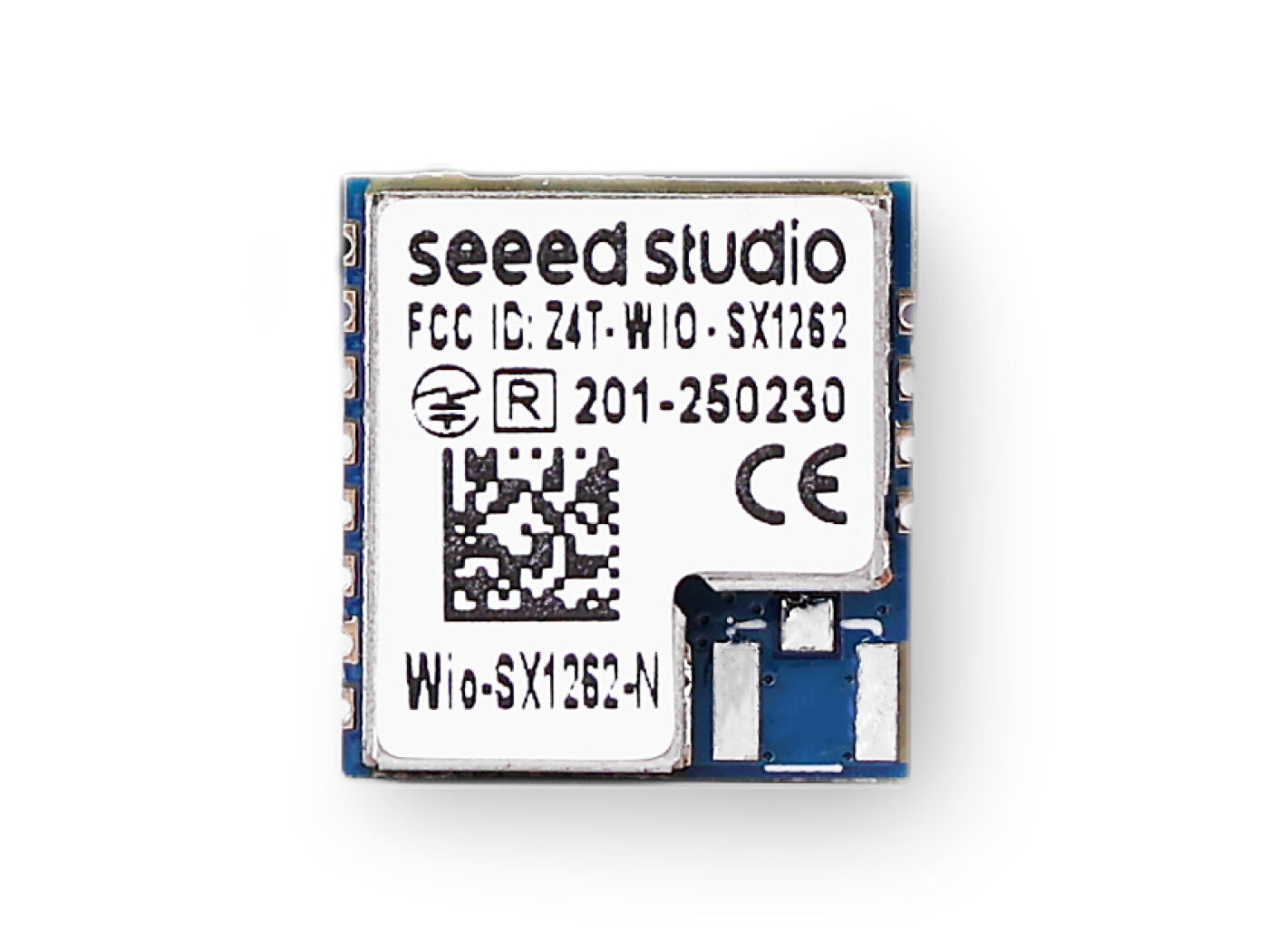 Wio-SX1262 LoRa Wireless Module without IPEX (Tape Reel), SX1262 embedded, supports LoRa&LoRaWAN on EU868 & US915 connected hardware additional product view
