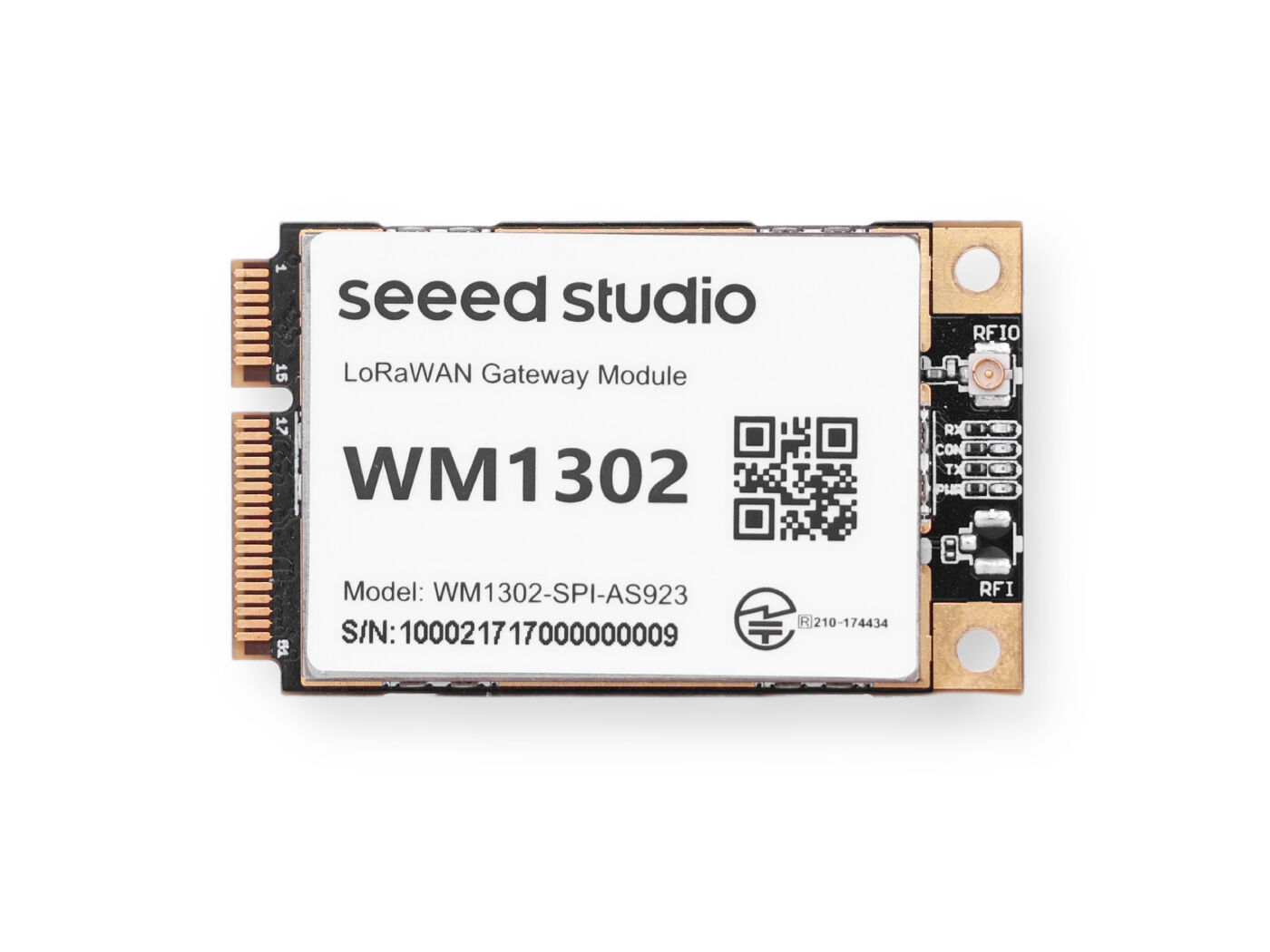 Wio-WM1302 LoRaWAN Gateway Module (SPI) – AS923 connected hardware additional product view