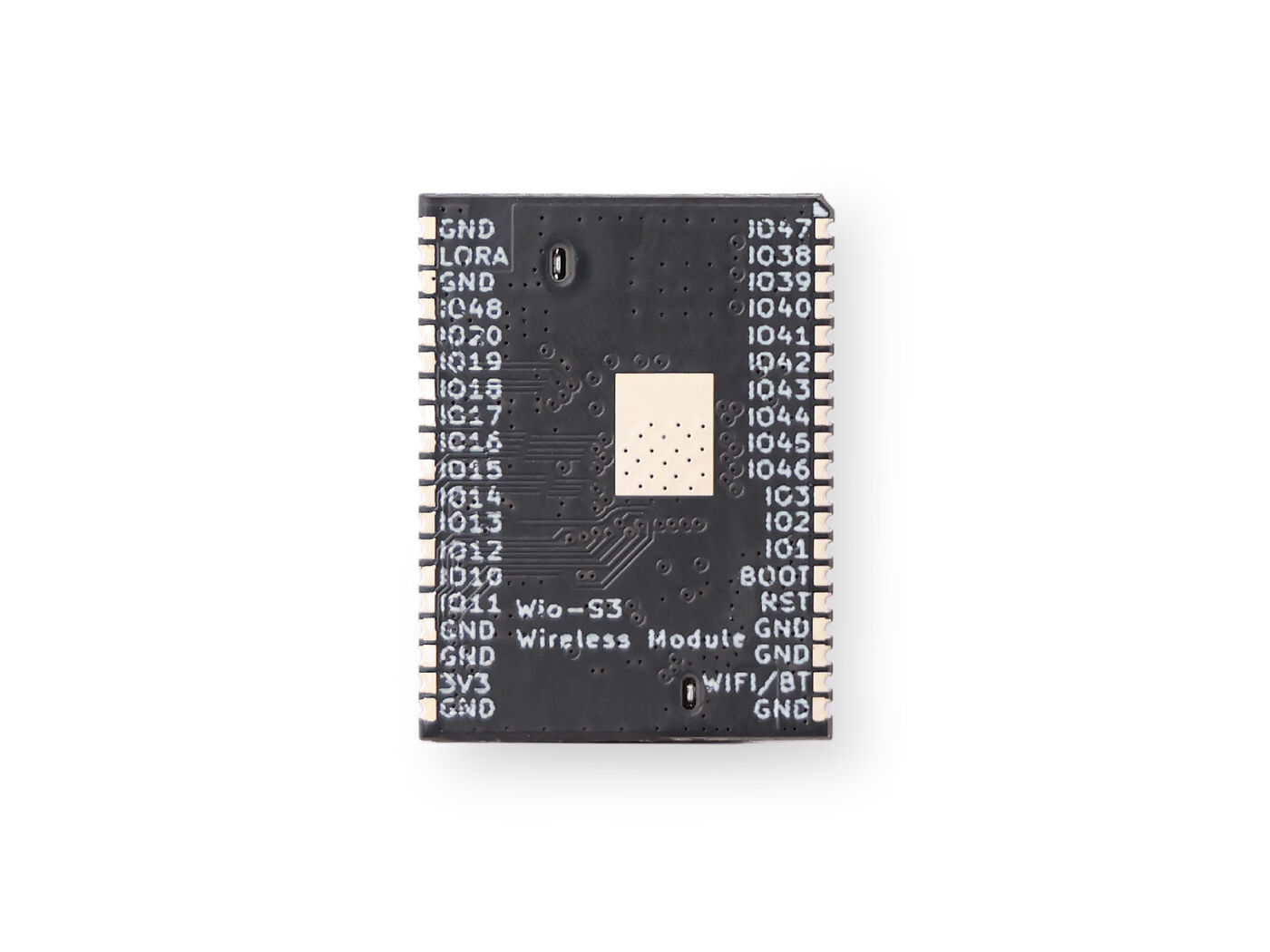 Wio-S3 Wireless LoRa Module with IPEX, ESP32-S3R8, Dual-core Xtensa® LX7 and SX1262 embedded, LoRaWAN, Wi-Fi & BLE, supports EU868 & US915 connected hardware additional product view