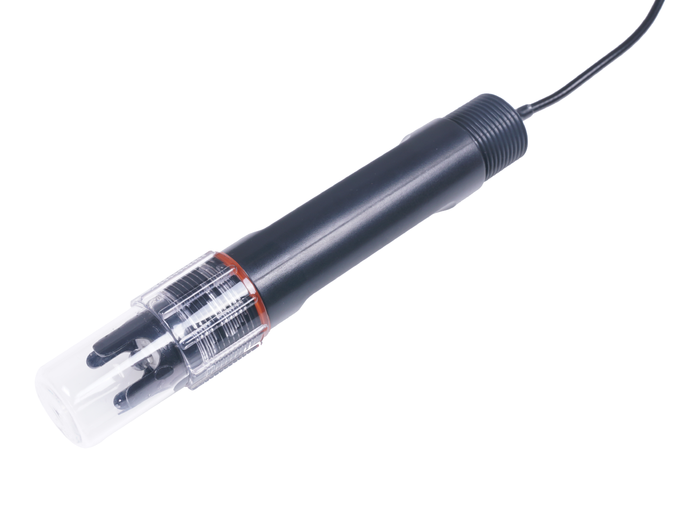 Industrial pH Sensor MODBUS-RTU RS485 & 0-2V Analog Voltage (S-pH-01B), with waterproof aviation connector connected hardware additional product view