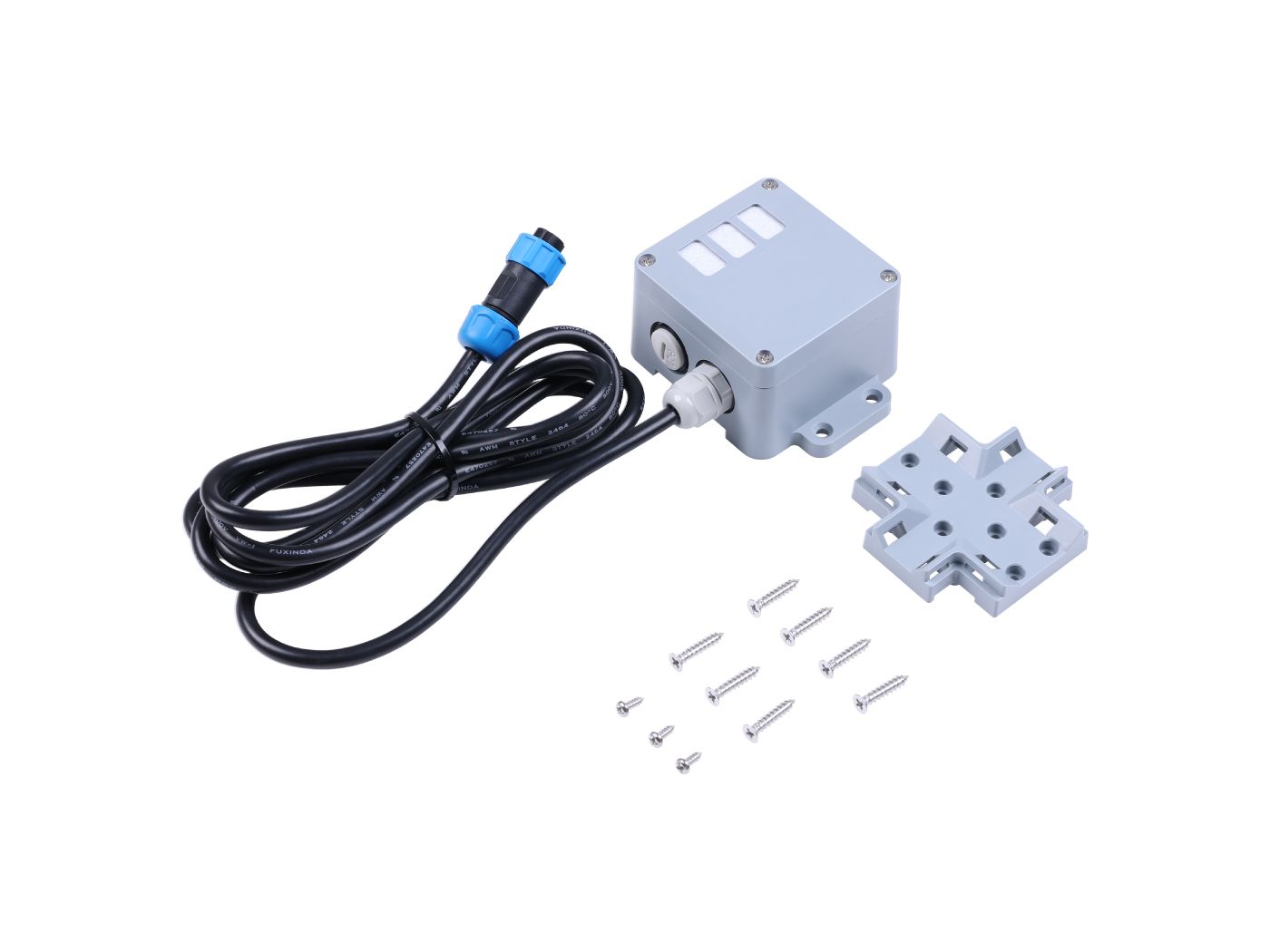 Industrial-grade MODBUS RS485 H2S Sensor – with Waterproof Aviation Connector connected hardware additional product view