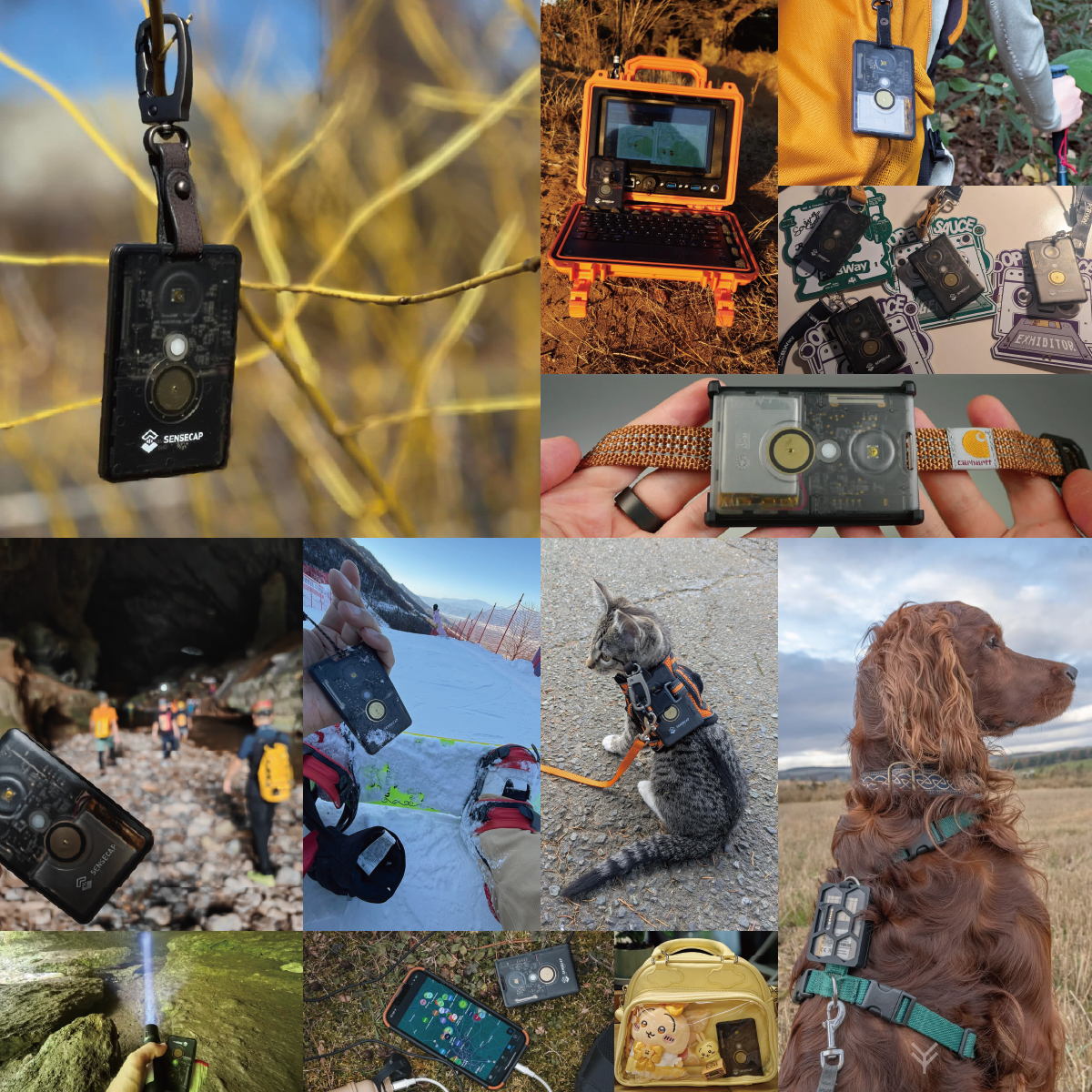 SenseCAP Card Tracker T1000-E for Meshtastic connected hardware additional product view