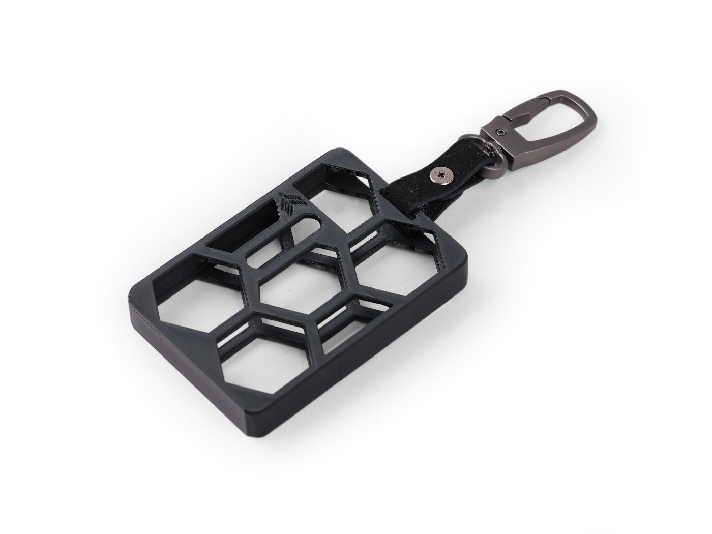 SenseCAP T1000-E Protective Meshtastic Case with Leather Keychain connected hardware additional product view