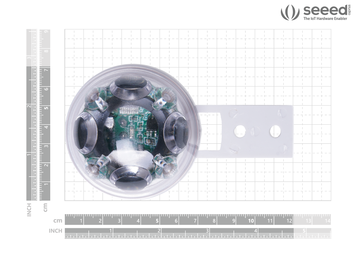 Industrial-Grade Optical Rain Gauge RG-15 Rain Sensor connected hardware additional product view