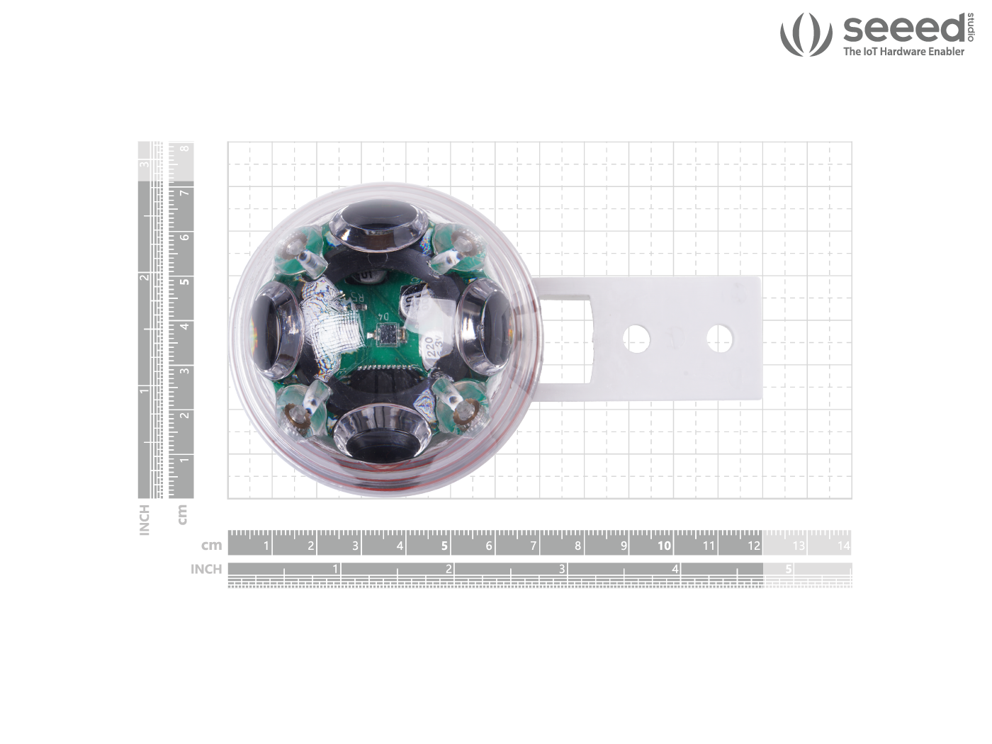 Industrial-Grade Optical Rain Gauge RG-9 Rain Sensor connected hardware additional product view