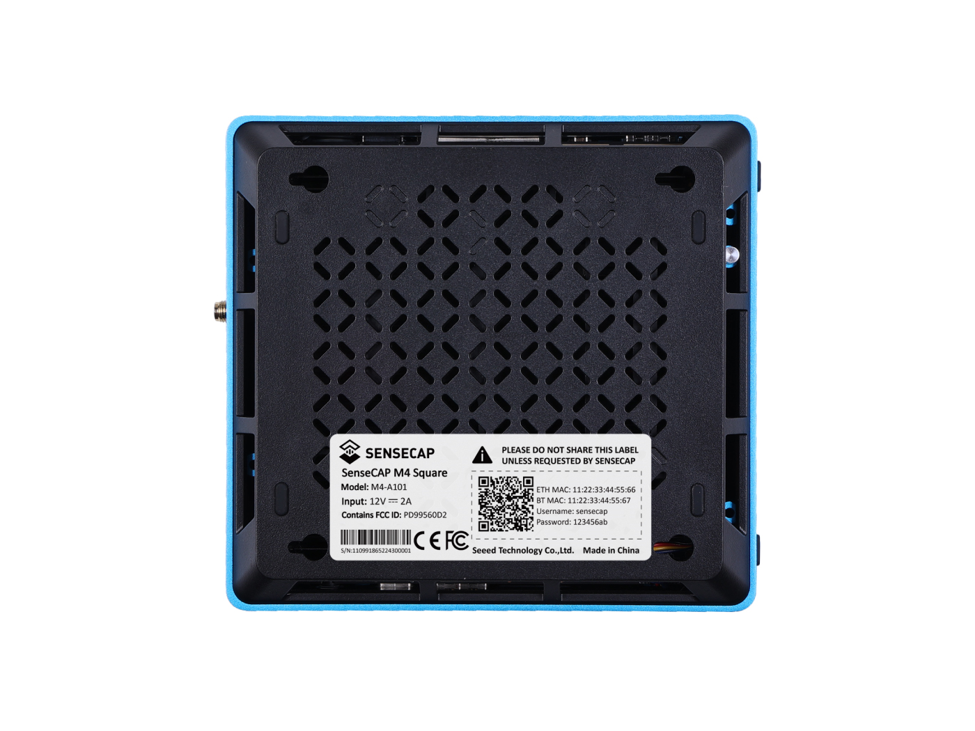 SenseCAP M4 Square – FluxNode & MystNodes connected hardware additional product view