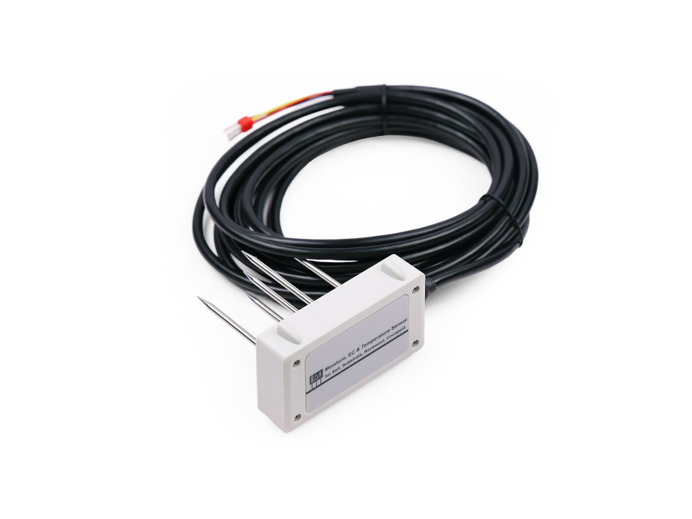RS485 Moisture & EC & Temperature sensor for Soil, Substrate, Rockwool, Cocopeat connected hardware additional product view
