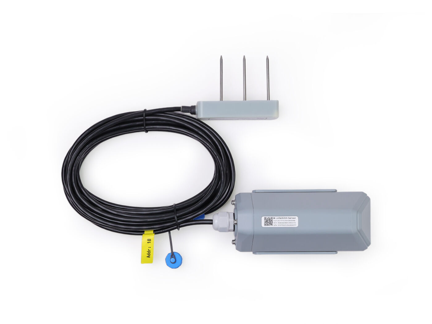 SenseCAP S2108 Soil Moisture, Temperature and Pore EC Sensor connected hardware additional product view