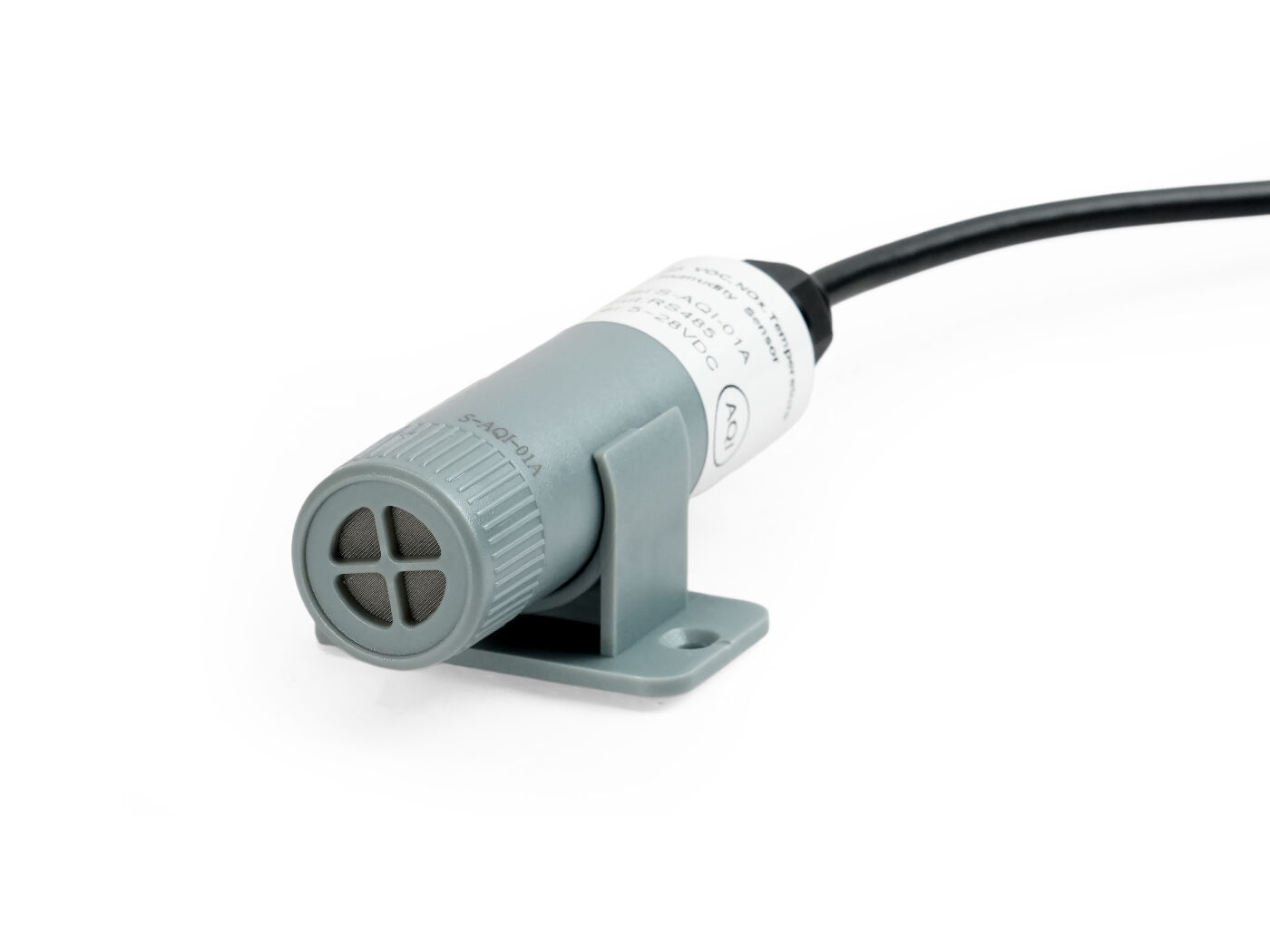 RS485 VOC, NOx, Temperature and Humidity Sensor: Modbus RTU, Indoor Air Quality Monitoring, VOC and NOx Index, Temperature, Humidity and Dew Point Measurement connected hardware additional product view