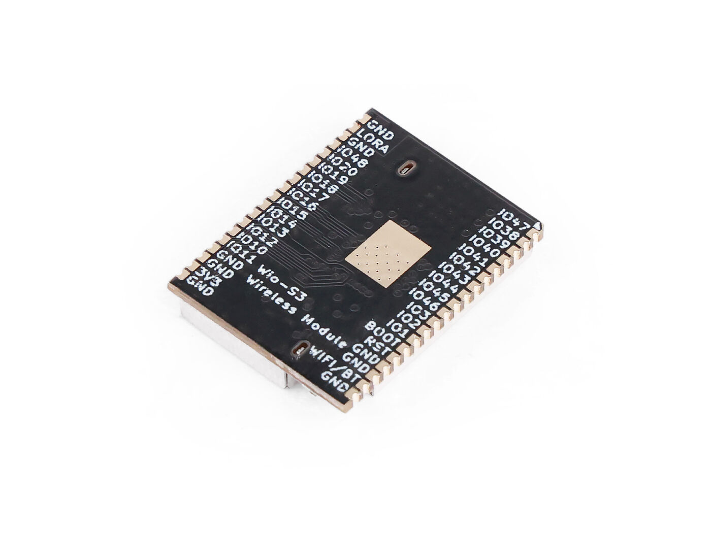Wio-S3 Wireless LoRa Module with IPEX, ESP32-S3R8, Dual-core Xtensa® LX7 and SX1262 embedded, LoRaWAN, Wi-Fi & BLE, supports EU868 & US915 connected hardware additional product view