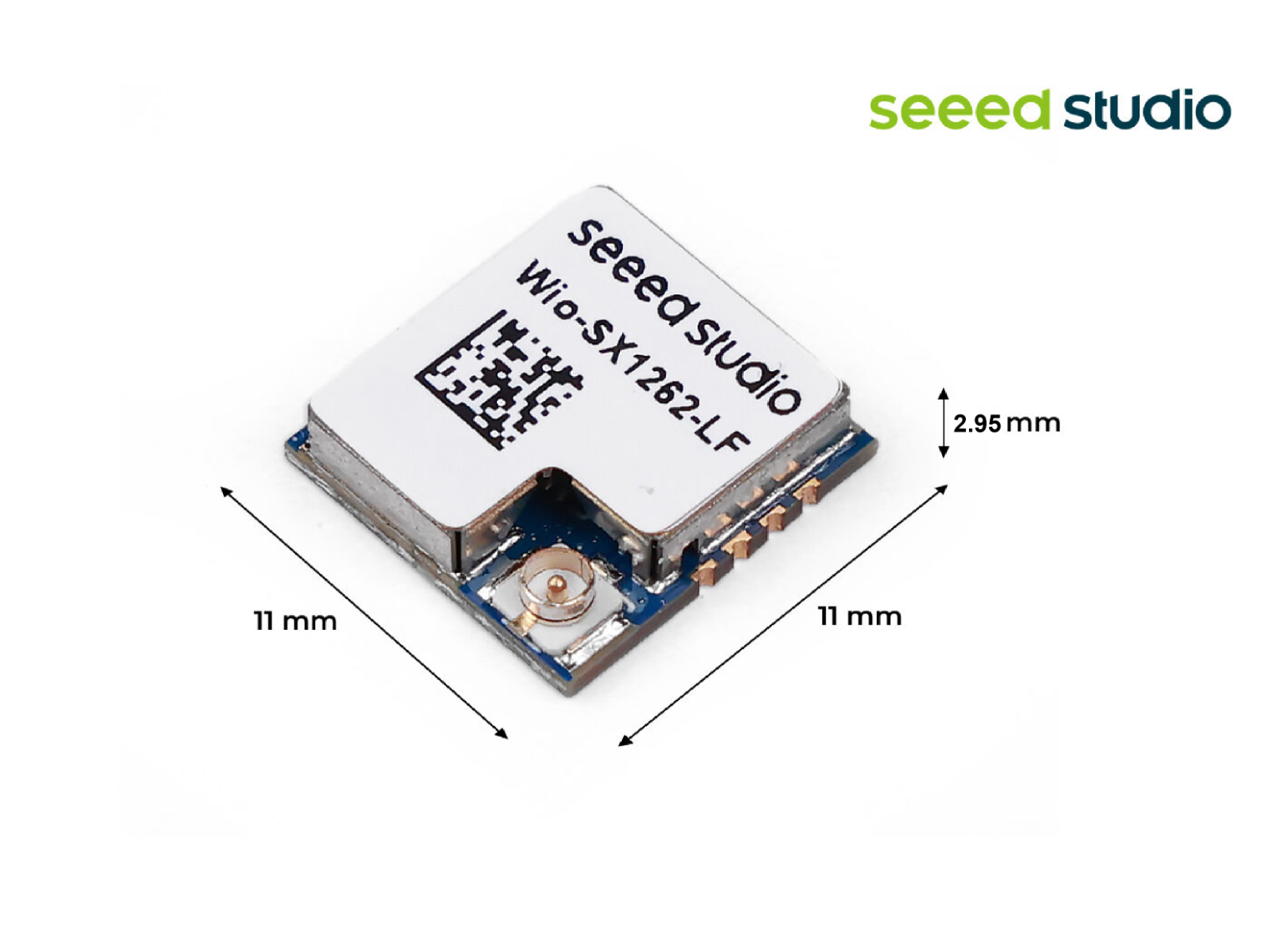 Wio-SX1262-LF LoRa Wireless Module (Tape Reel), SX1262 embeded, supports LoRa & LoRaWAN on 433 & 470 connected hardware additional product view