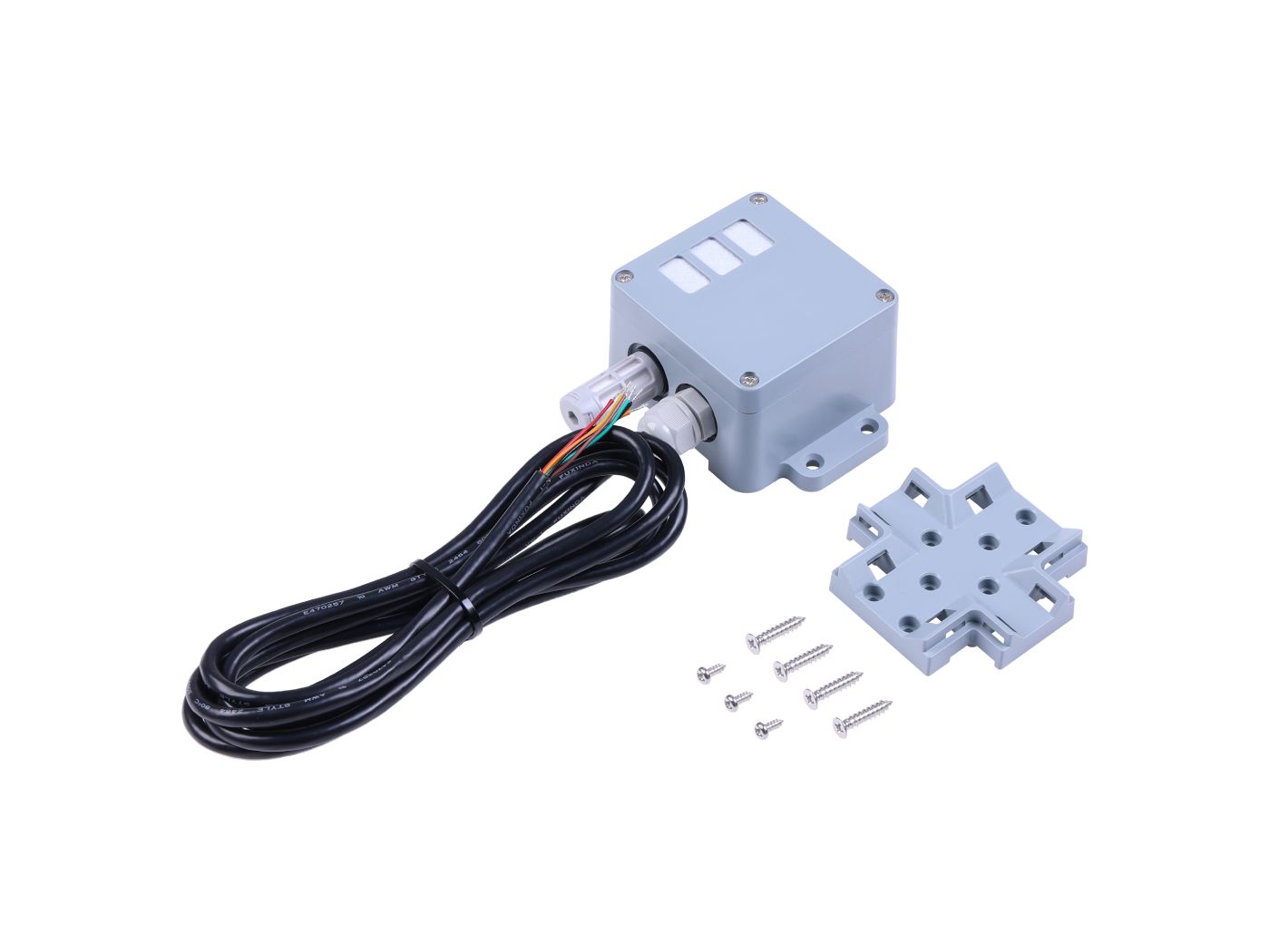 SenseCAP CO2, Temperature and Humidity Sensor with RS485&SDI-12 connected hardware additional product view
