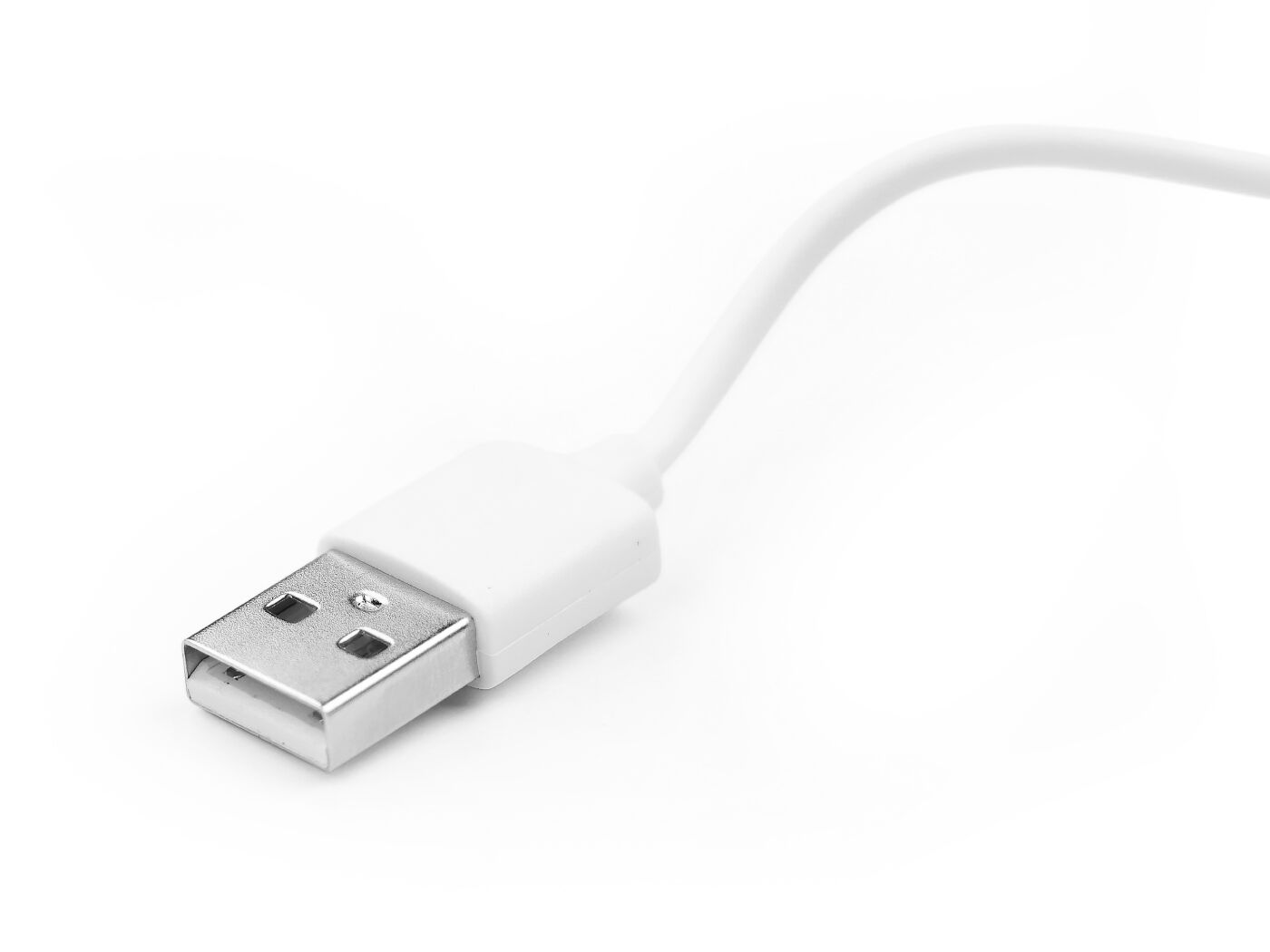 SenseCAP T1000 Magnetic USB Type-A to 2P Charging Cable – White, 1000mm connected hardware additional product view