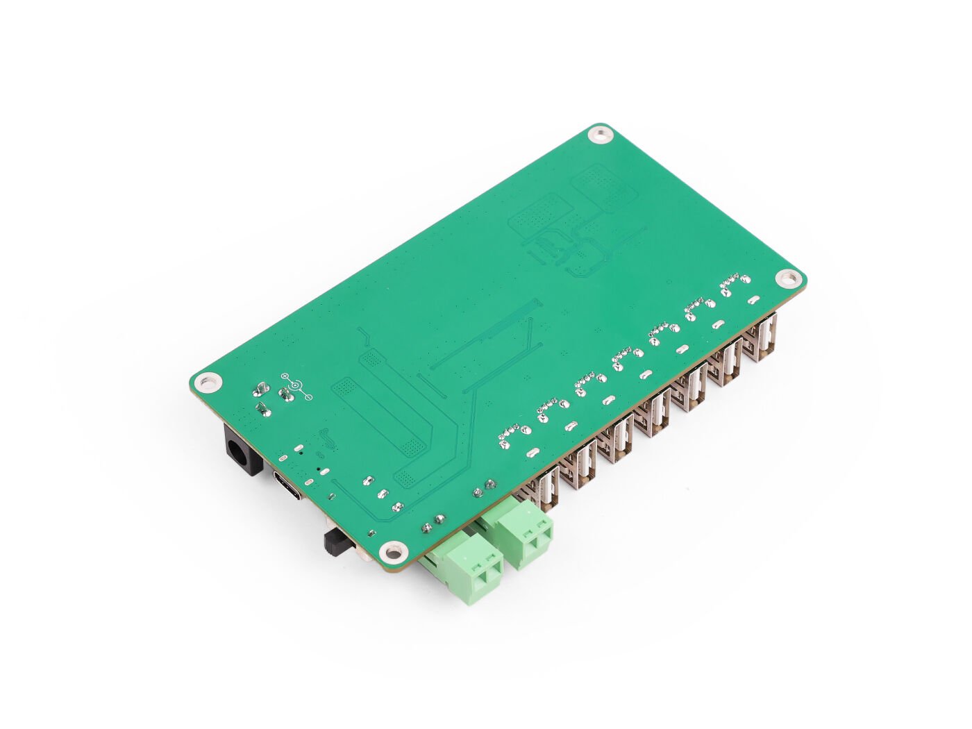 USB Charger Station Board — PCBA connected hardware additional product view