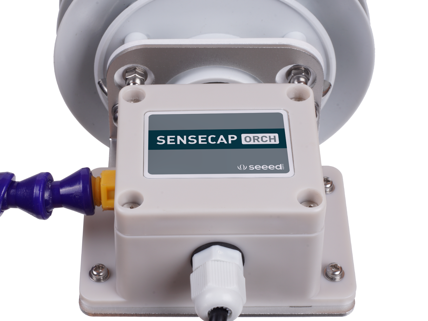 SenseCAP ORCH S4 4-In-1 Weather Sensors (A1A), Air Temperature/Humidity/Atmospheric Pressure/Light connected hardware additional product view