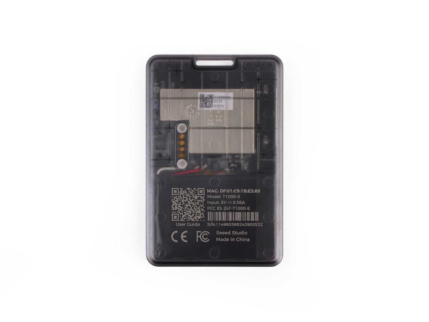 SenseCAP Card Tracker T1000-E for Meshtastic connected hardware additional product view
