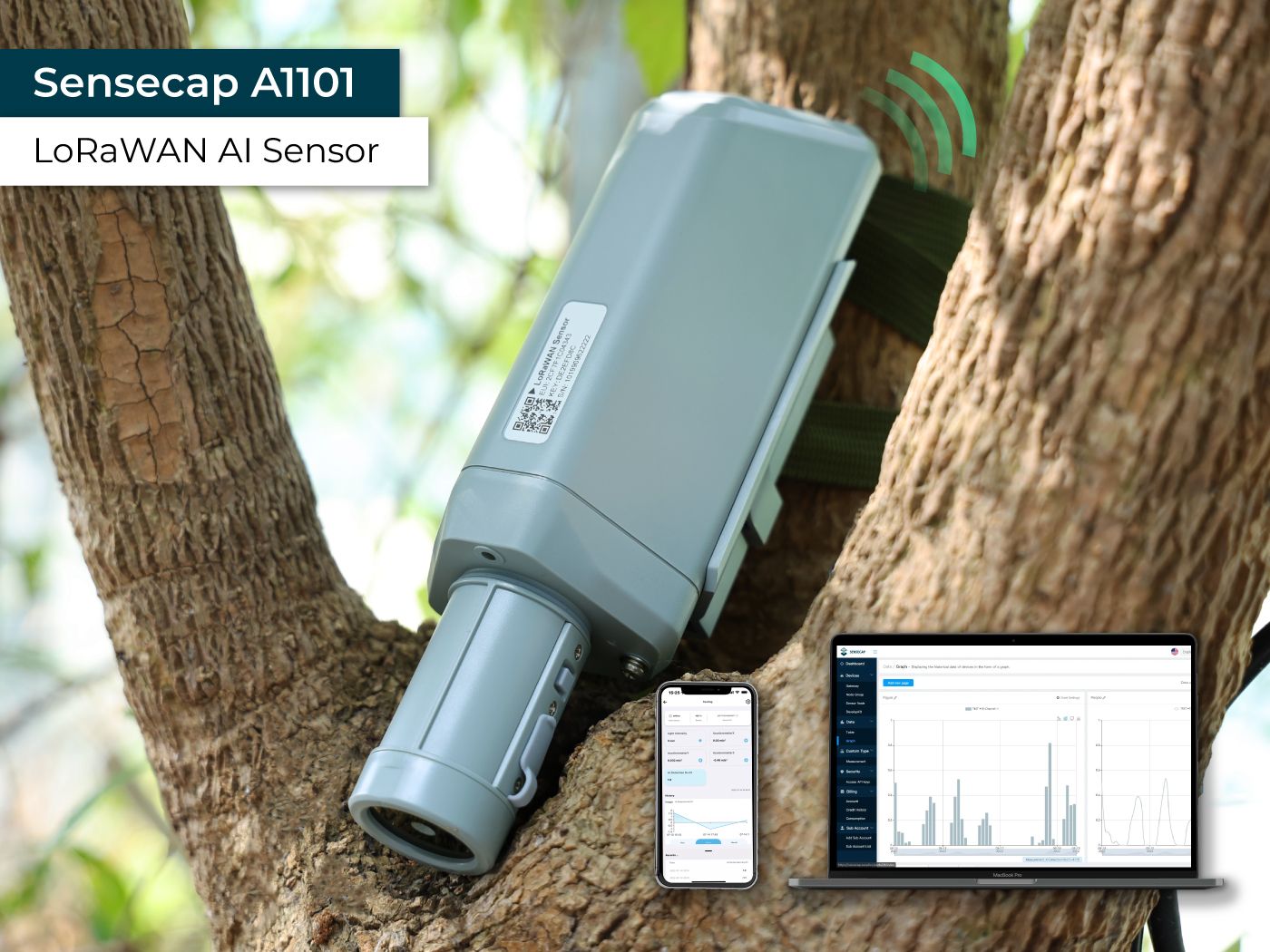 SenseCAP A1101 – LoRaWAN Vision AI Sensor, Open the Door to the TinyML world connected hardware additional product view