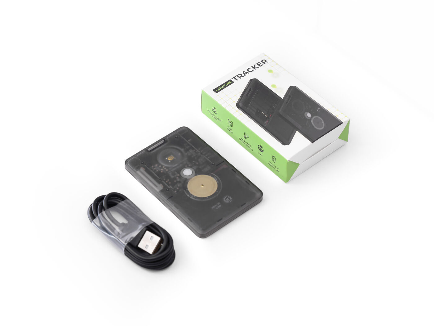 SenseCAP Card Tracker T1000-E for LoRaWAN connected hardware additional product view