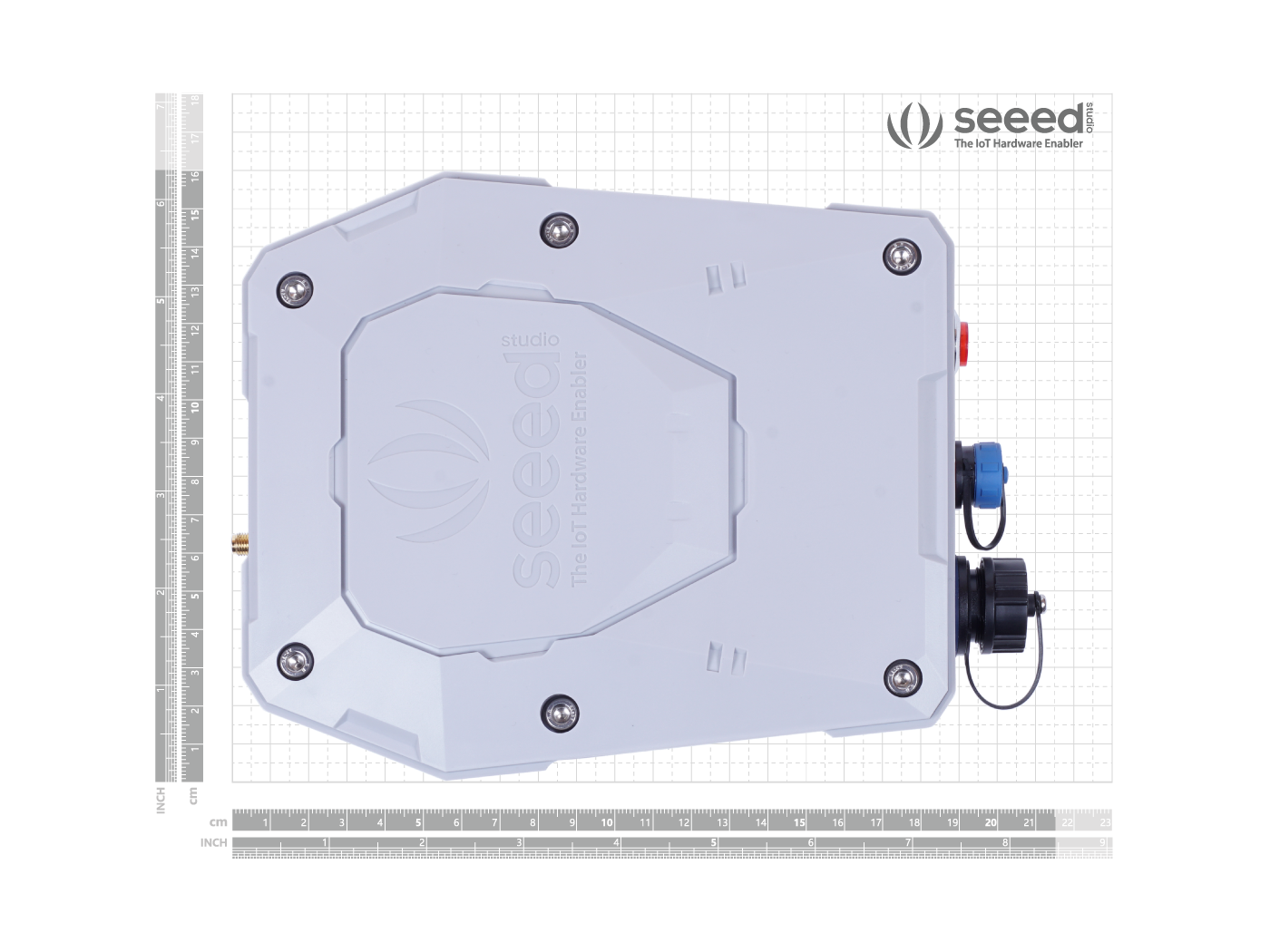 SenseCAP Outdoor Gateway – LoRaWAN US915MHz connected hardware additional product view