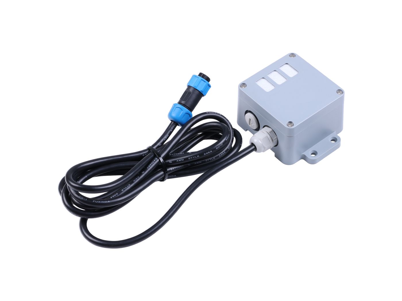 Industrial-grade MODBUS RS485 H2S Sensor – with Waterproof Aviation Connector connected hardware additional product view