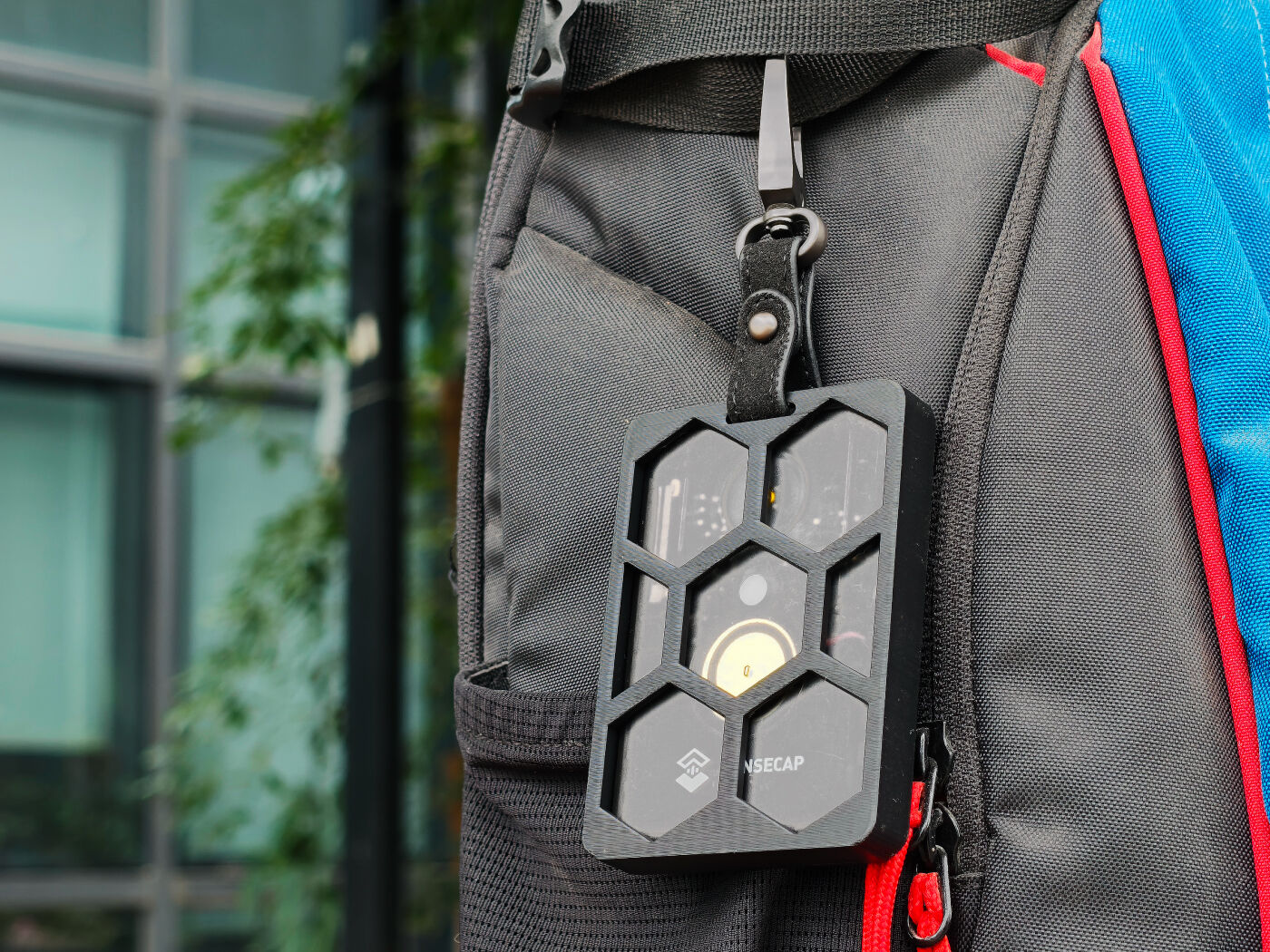 SenseCAP T1000-E Protective Meshtastic Case with Leather Keychain connected hardware additional product view