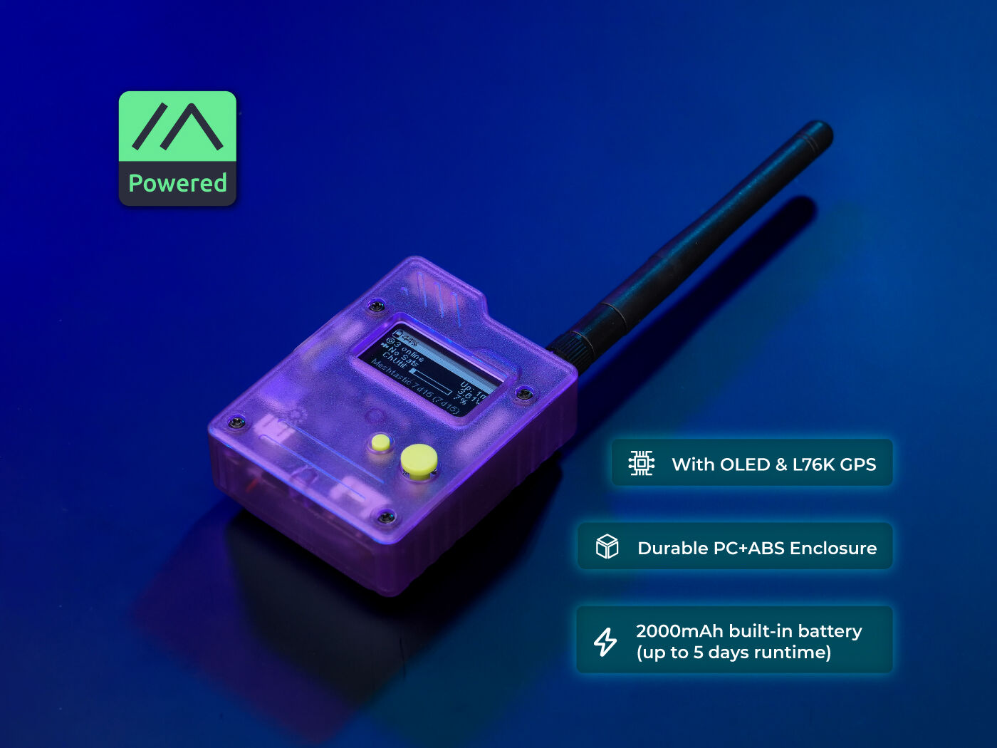 Violet Wio Tracker L1 Pro connected hardware additional product view