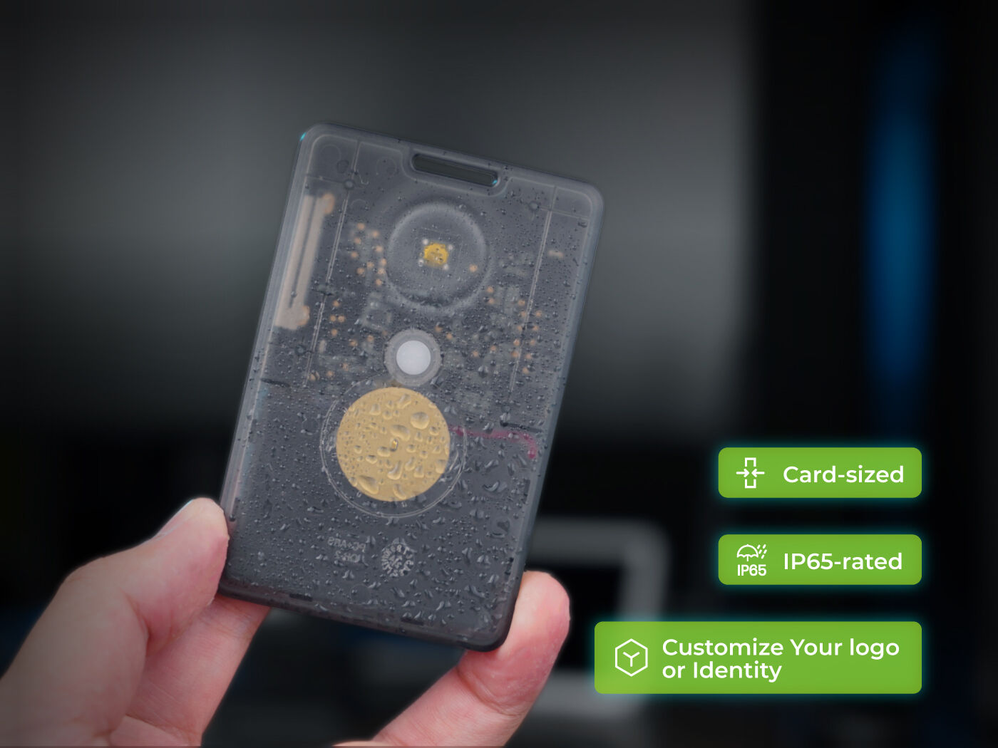 SenseCAP Card Tracker T1000-E for LoRaWAN connected hardware additional product view