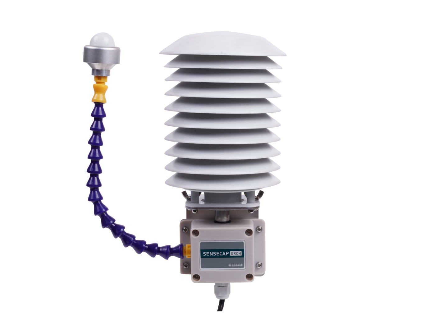 SenseCAP ORCH S4 4-In-1 Weather Sensors (A1A), Air Temperature/Humidity/Atmospheric Pressure/Light connected hardware additional product view
