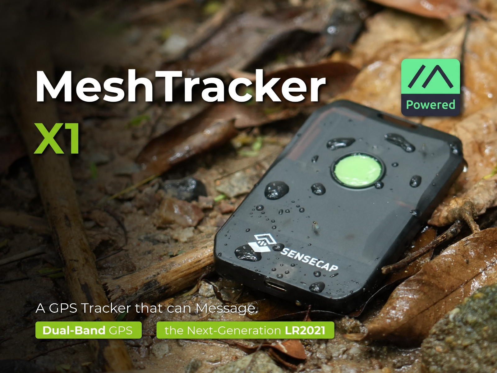 SenseCAP MeshTracker X1 for Meshtastic connected hardware additional product view